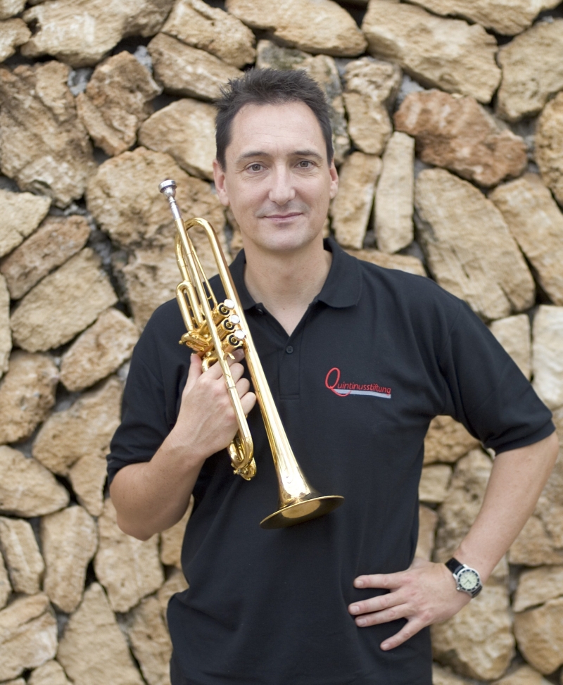 Solotrompeter und Leiter der IBBTM: Dirk Wittfeld